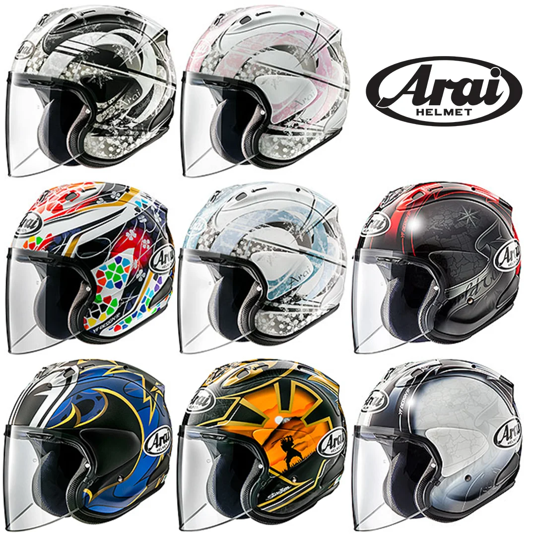 ARAI VZ RAM 3/4半罩式彩繪安全帽– 開關倉庫