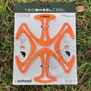 Airhead 安全帽 矽膠內襯頭墊(橘色)