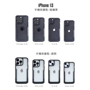 Intuitive Cube X-Guard iPhone 13 全尺寸 軍規保護殼 多元配件 贈無限公扣