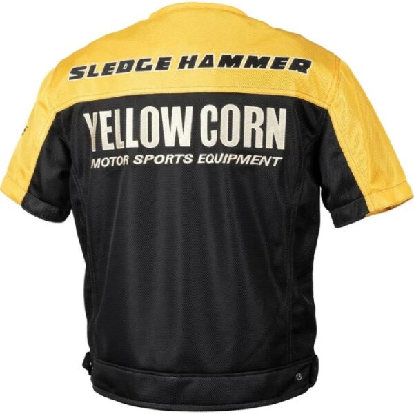 日本YELLOW CORN 短袖防摔外套 網眼 護具 夏季 YMT-005：圖片 3
