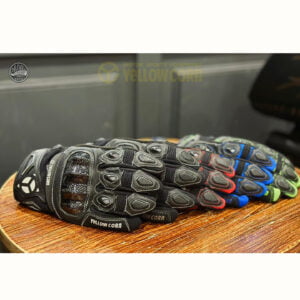 日本YeLLOW CORN 碳纖維 護具 皮布 手套 YG-343 六色
