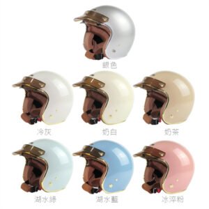 華泰 半罩式 晶淬墨鏡 涼感 內墨片 安全帽 K-806B 七色