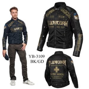 日本YeLLOW CORN 鈦合金護具 防摔外套 四季可穿 透氣網眼 YB-3109 BK/GD