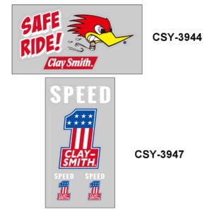 Claysmith 叼菸鷹原廠 防水 貼紙 CSY-3944/3947