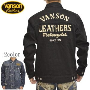 日本 VANSON 牛仔電繡外套 兩色 NVSZ-2305