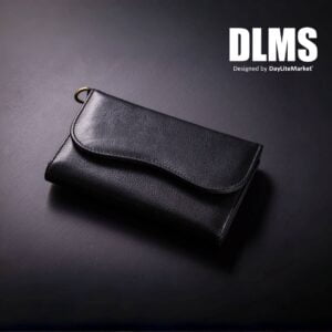 日本 DLMS 牛皮 三折皮夾 中型皮夾 DLM-854