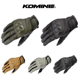 日本 KOMINE 可觸控 透氣 羊皮手套 GK-257 多色