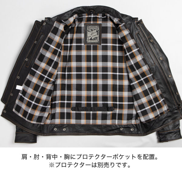 DEGNER 休閒防摔皮衣 25SJ-1 防摔 四季款 牛皮外套 夾克：圖片 6