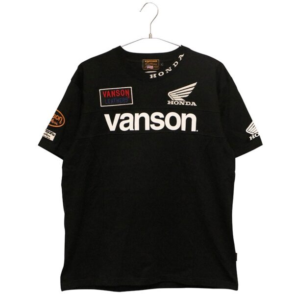 日本 VANSON × HONDA 本田 聯名 刺繡 短袖  HRV-2505 兩色：圖片 2