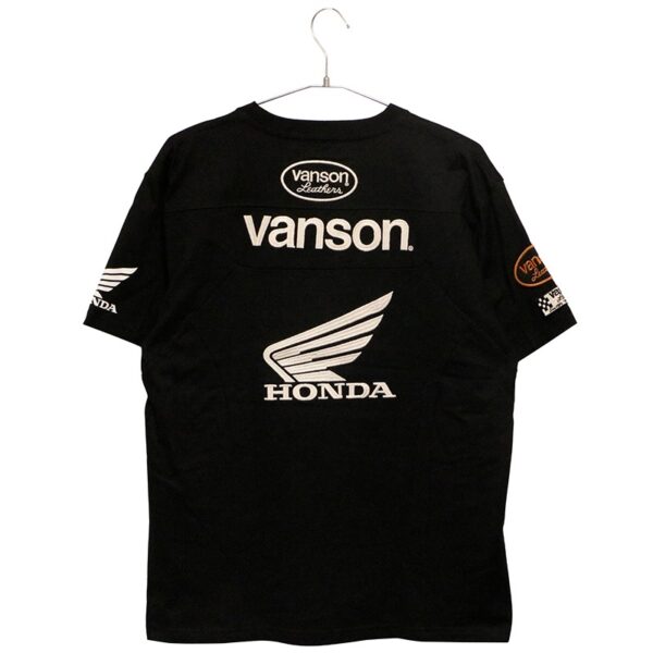 日本 VANSON × HONDA 本田 聯名 刺繡 短袖  HRV-2505 兩色：圖片 3