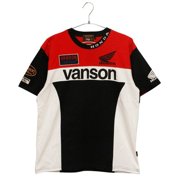 日本 VANSON × HONDA 本田 聯名 刺繡 短袖  HRV-2505 兩色：圖片 4