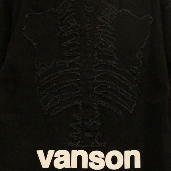 日本 VANSON Premium Line 單寧 短袖襯衫 NVSS-2505 兩色：圖片 4