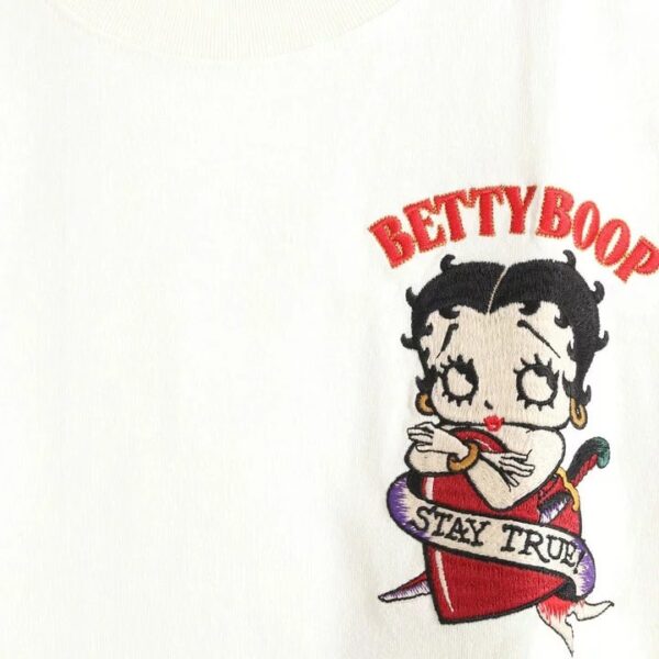日本 VANSON×ED HARDY×BETTY BOOP 聯名 STAYTRUE 短袖 短T BED-2503 黑白 兩色：圖片 10