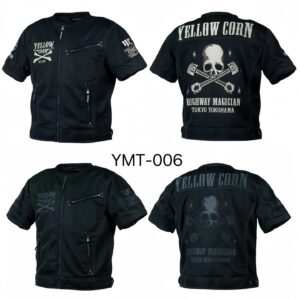 日本YELLOW CORN 短袖防摔外套 網眼 護具 夏季 YMT-006