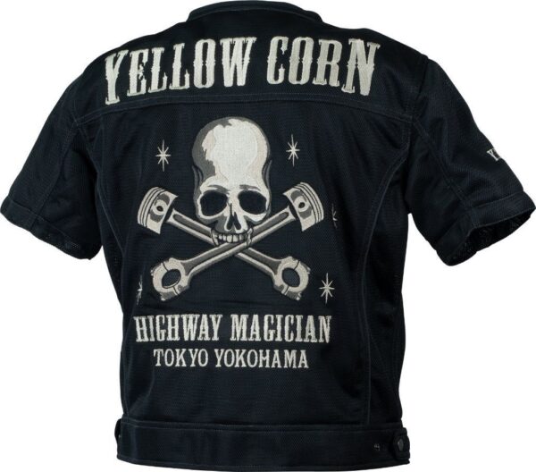 日本YELLOW CORN 短袖防摔外套 網眼 護具 夏季 YMT-006：圖片 4