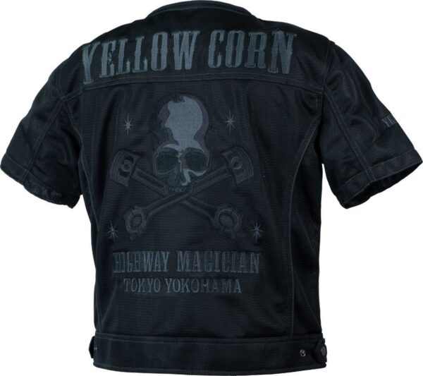 日本YELLOW CORN 短袖防摔外套 網眼 護具 夏季 YMT-006：圖片 3