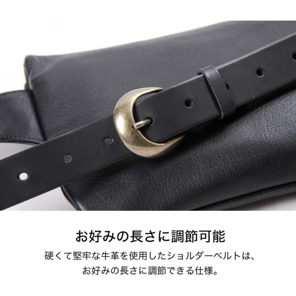 DEGNER 皮革斜背包 W-86 大容量 真皮：圖片 4
